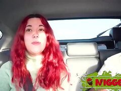 From the plane to your BIG BLACK COCK! Crow Sniff is receiving a THICK TREAT