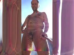 CD P - crossdressing nudist pee