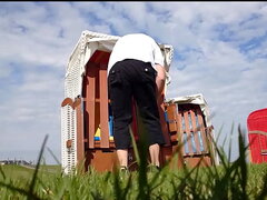 Mein Strandkorb im Urlaub 2019 ** Wangerland **