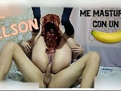 Me aburr&iacute_ de estudiar y prefer&iacute_ MASTURBARME con una BANANA para terminar en FULL NELSON