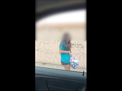 young girl street can collector gets fucked by an old pervert