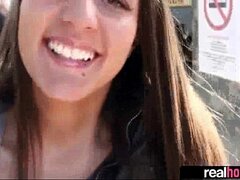 Hot Real Girl Banged Hard Style On Tape movie-01