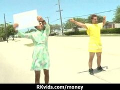 Amateur Chick Takes Money For A Fuck 19