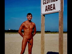 Vintage Naked in Public at Gunnison Beach in New Jersey
