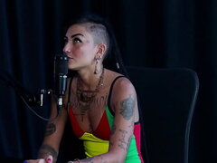 J&aacute_ pediram um fetiche com cachorro, acha errado a divis&atilde_o de atriz/criadora e &eacute_ liberal - Caroleta Roots &amp_ Bruna Carlos (SHEER/RED)