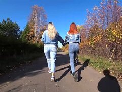 Remote Vibrators Inside Two Hot Girls - SFW Public Fun | Part 1