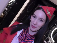 Air Hostess Recruit Jasmine Jayne Take BBC