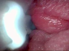 Let'_s take a peek into my juicy pussy together (endoscope camera)