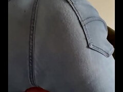 I am fucking horny in jeans ass