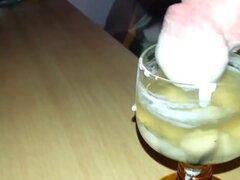 dip my dick in hot candle wax and cumshot
