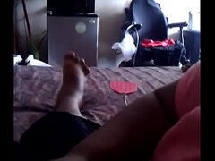 Real Superhead gagging on dick