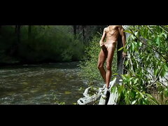 Masturbating by the river